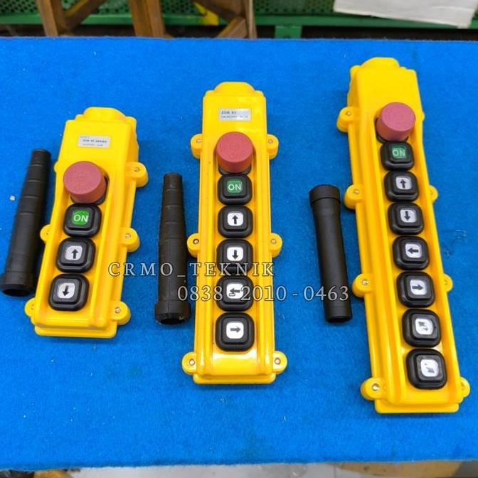 Push Button Remot Control 6 Tombol  Switch Hoist Crane Electric Forsale