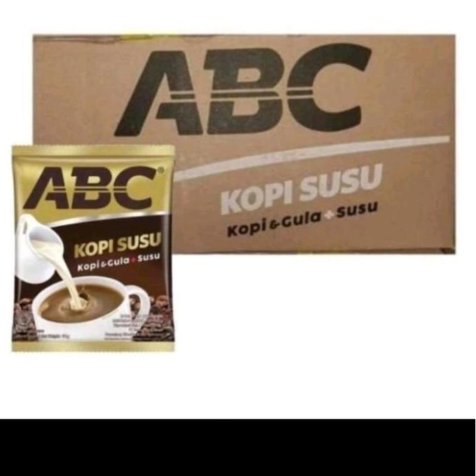Kopi ABC Susu Kopi Susu 1 dus isi 120 sachet bungkus