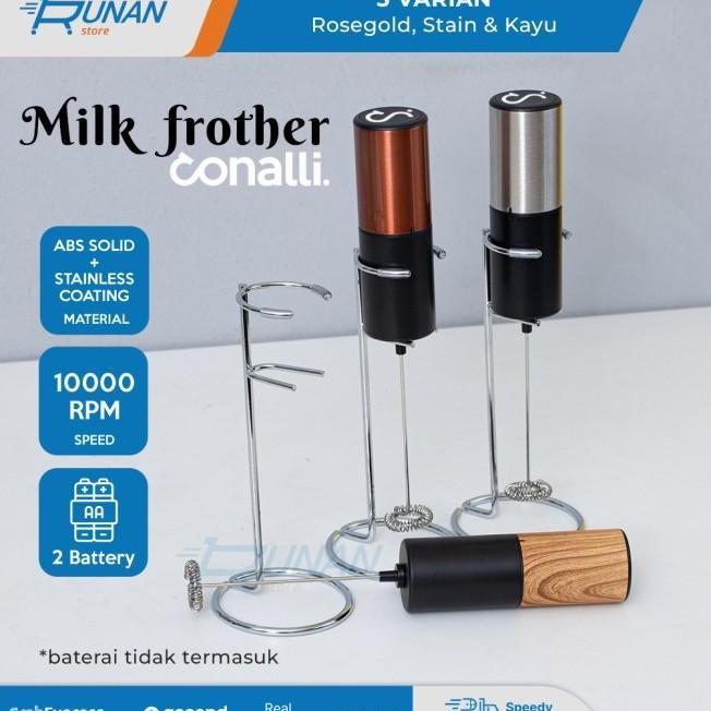 Milk Frother Home Barista Hand Mixer Electric Pembuih Susu