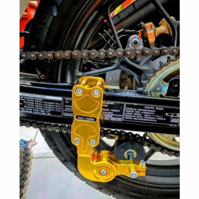 Paket variasi/stabilizer rantai + standhook + Jalu stang/vixion/satria