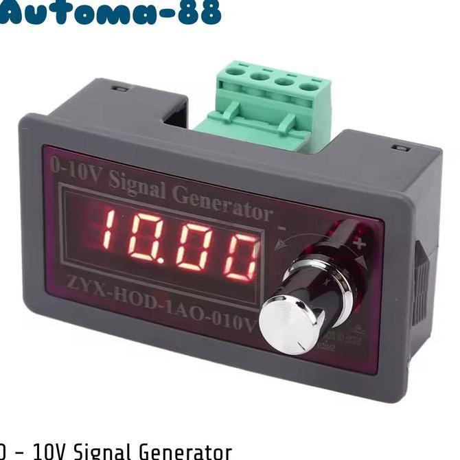 AMC SOURCE INJECTOR 0 - 10V SIGNAL VOLTAGE GENERATOR DC 24V ANALOG INPUT PLC SIMULATOR 24VDC 0-10 VO