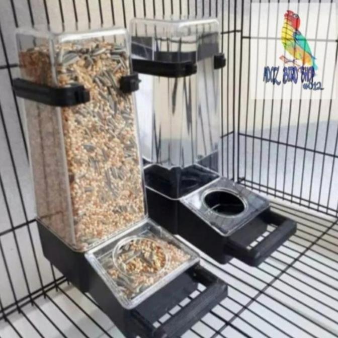 CANGKIR/TEMPAT MAKAN/MINUM DISPENSER OTOMATIS JUMBO UNTUK BURUNG