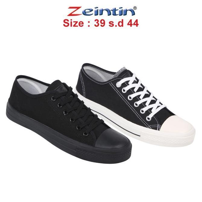 Zeintin - Sepatu Sekolah Black Sepatu Sneakers Boot Hitam Zeintin Jn Casual Shoes Pria Snekers Wanit