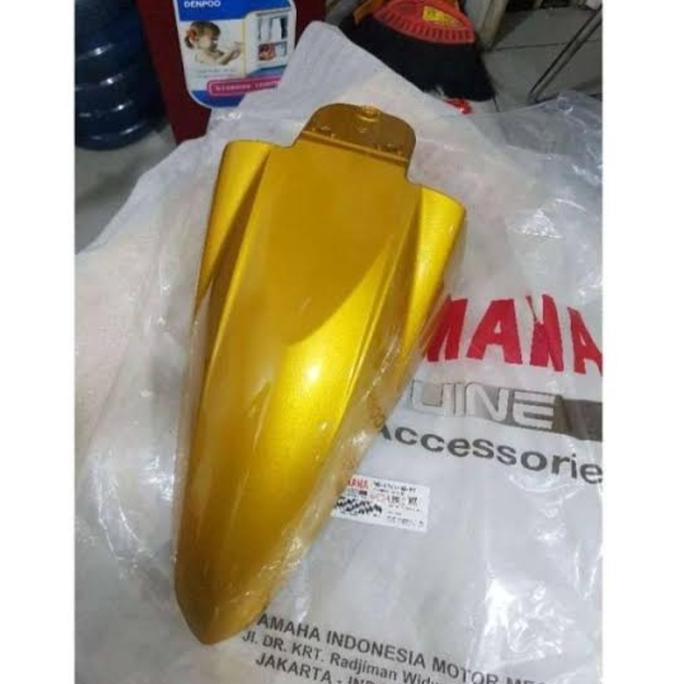 SPAKBOR DEPAN YAMAHA MIO SOUL KARBU GOLD ORIGINAL 14D-F1511-00-P7 BEST SELLER