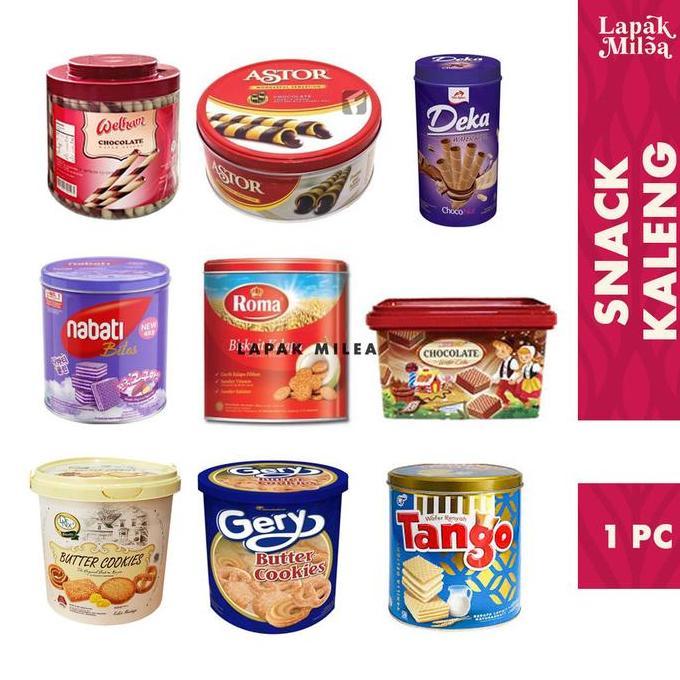 xivastasaranggih8 - snack kaleng - astor | gery | biskitop | deka | khongguan | nissin | denex | tan