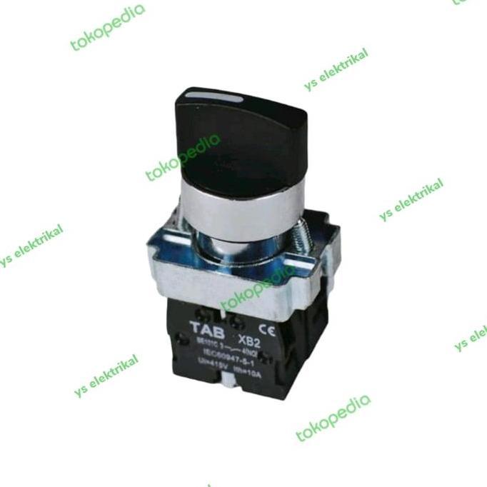 Selector Switch 3Posisi/Selector Spring Return Lay5 Bd53 Asli