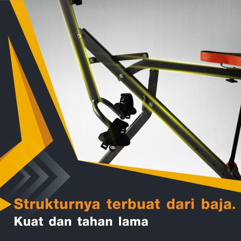 Htd Sport Power Squat Alat Olahraga Fitness Cardio Latihan Otot Perut Pinggang Paha