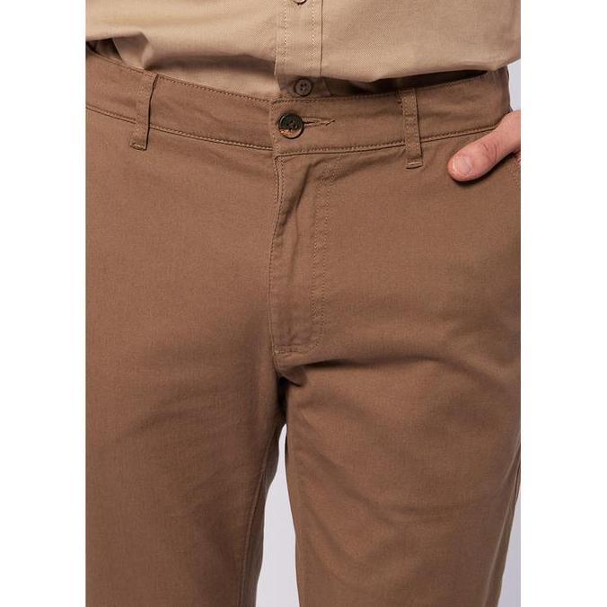 Wood Slim Tapered Chinos Pants 2-Opibsc524O050 Taupe
