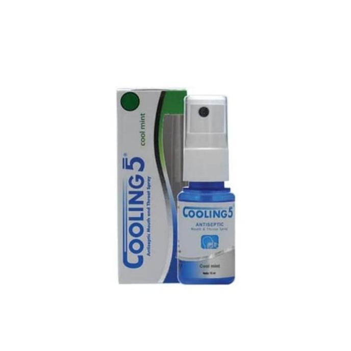 Cooling 5 Spray Obat Sariawan, sakit tenggorokan