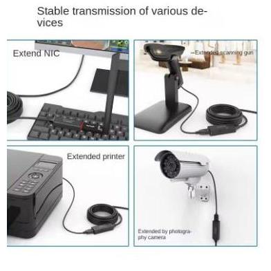 NEW Cable Usb Extension Active 30 Meter Usb 2.0 Extender Aktif Netline