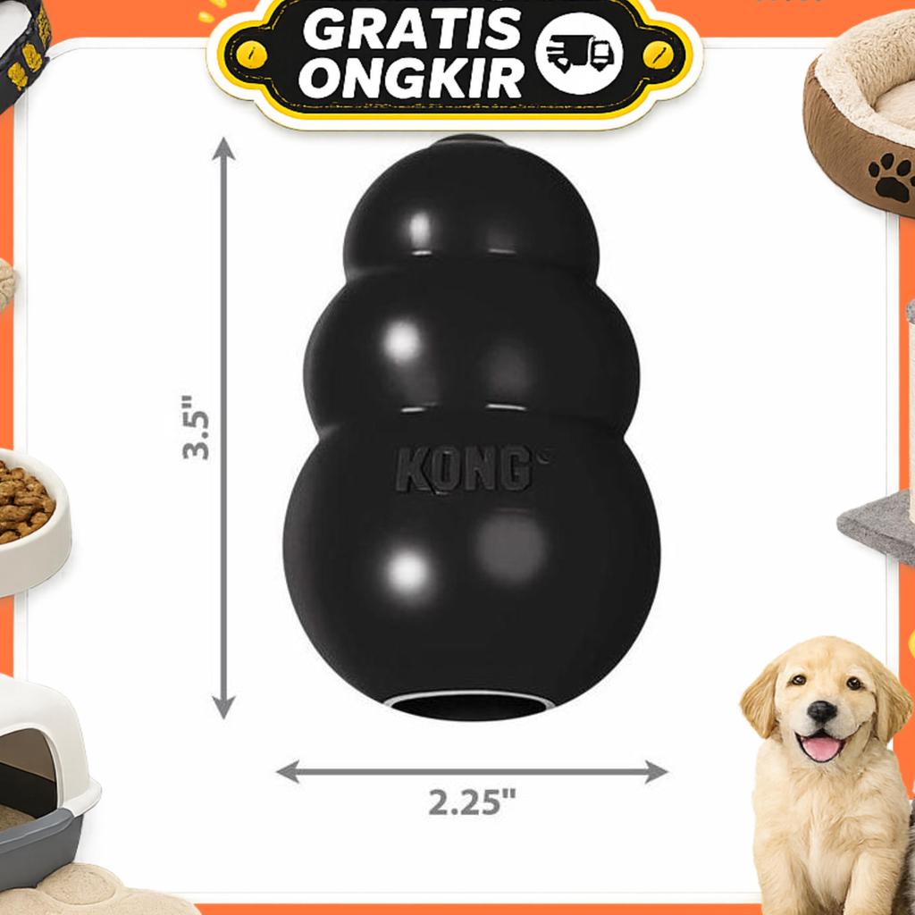 Mainan Anjing Kong Medium Extreme / K2