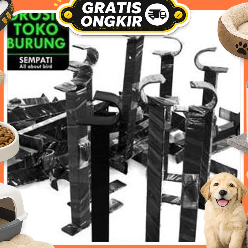 Sempati Grosir Gantungan Rak Siku L Non Emboss Sempati Isi 10 Pcs Plat Besi Baja Gantungan Tempel Di