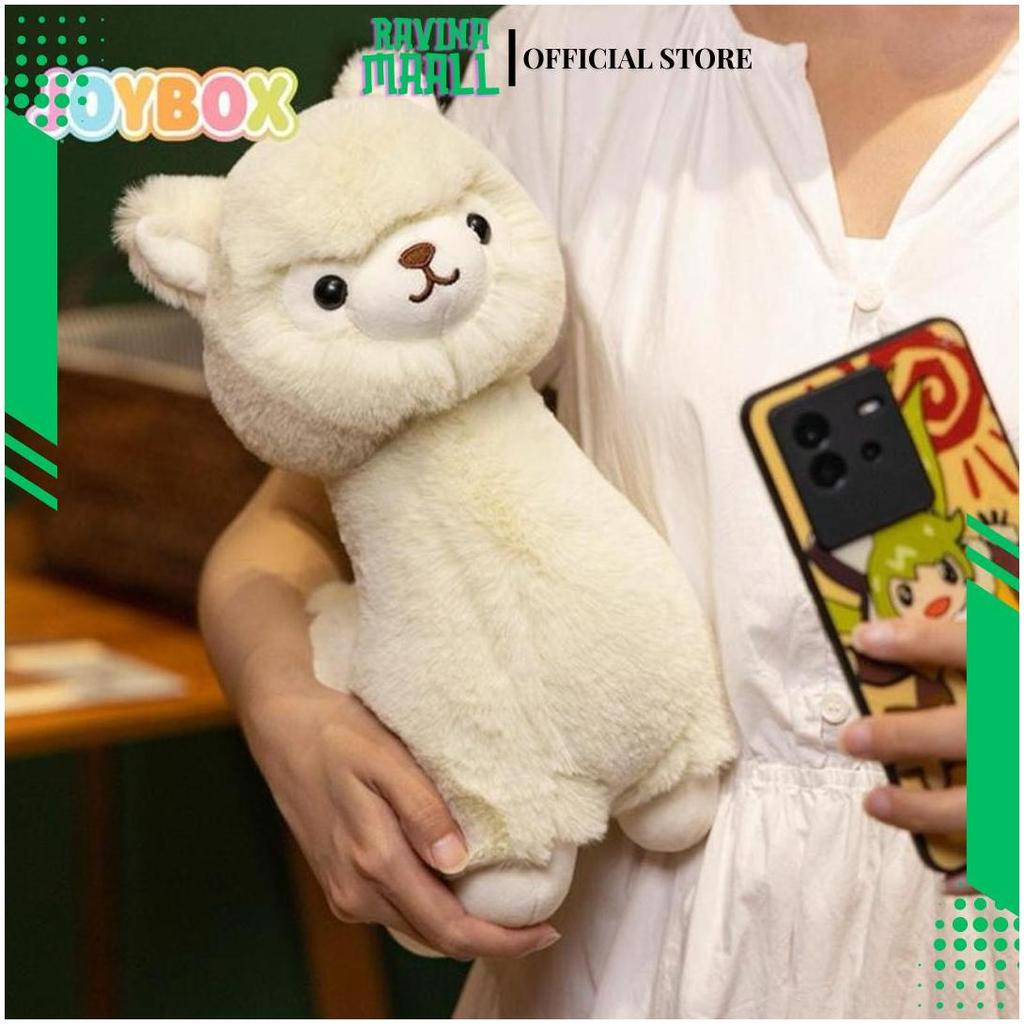 DOLL Boneka Alpaca Plush Toy Mainan Alpaca Mewah Yang Lucu Hadiah Ulang Tahun 30 cm JB Terbaru