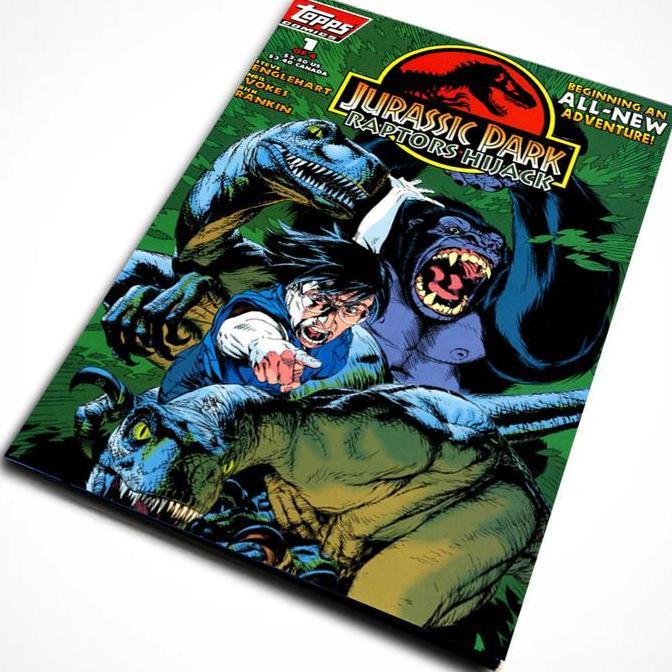 KOMIK JURASSIC PARK RAPTORS HIJACK VL24