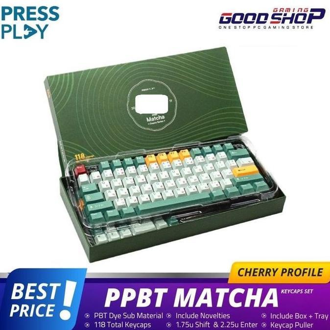 NEW PPBT MATCHA PPBT DYE SUB KEYCAPS ORI
