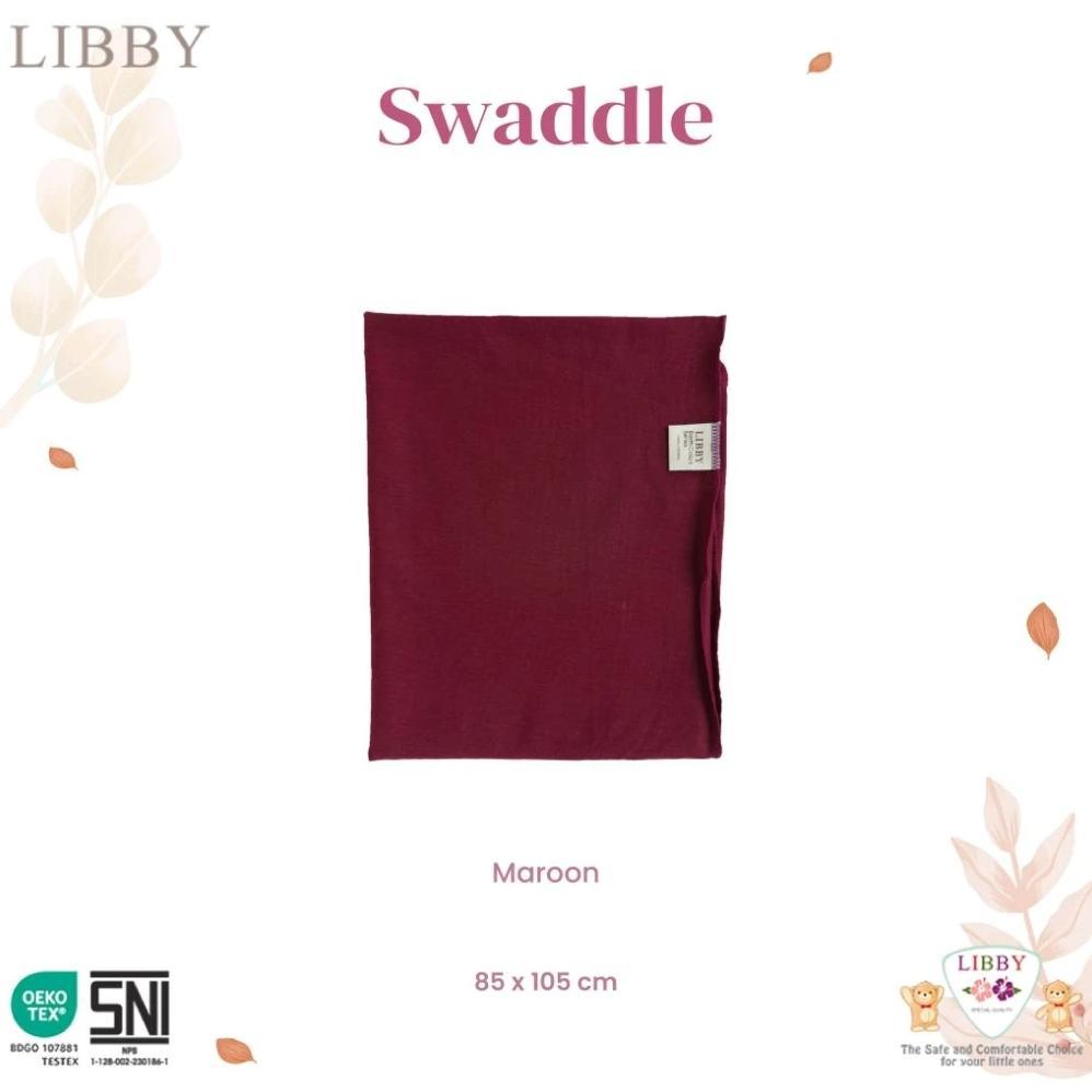 New Deals Libby Bedong Cotton Earth Colors Polos Warna / Bedong Bayi Libby / Baby Swaddle / Bedong P