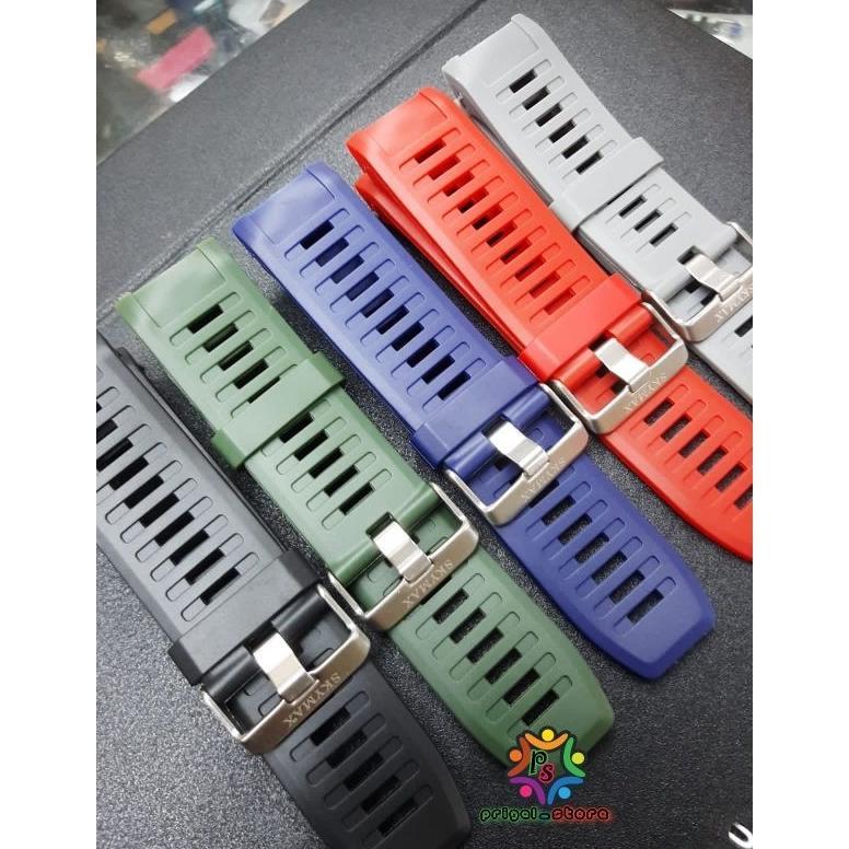 Tali Strap Jam Tangan Skymax 2021G Rubber Original terlaris