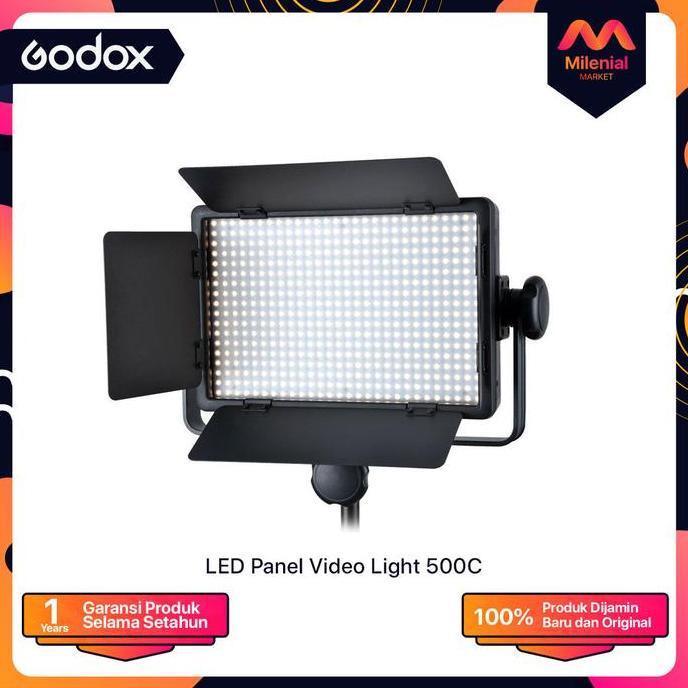 TERBARU - Godox Video Light LED 500C LED 500 C LED Godox 500C