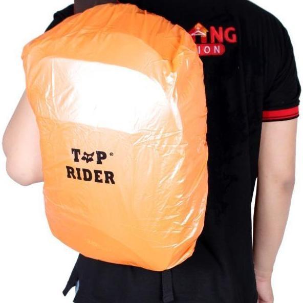 Cover Tas Parasut Hijau - Murah dan Berkualitas - Pria Kain Biru Kuning