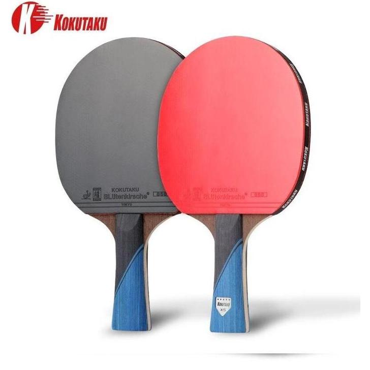 TERMURAH - Kokutaku X5 - 5 Star Bet Pingpong Blade Carbon 1 piece