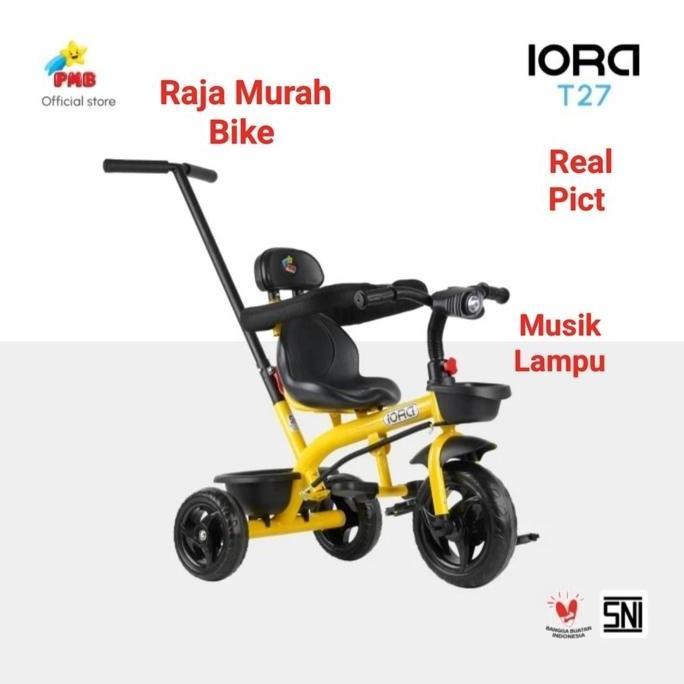 Sepeda Anak Roda Tiga PMB Iora T27 Sepeda Roda Tiga Iora T27