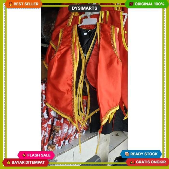 Setelan Celana + Rompi Baju Bujang Ganong Anak Usia 3 - 12 Tahun / Baju Ganong Full Set / Kostum Pen