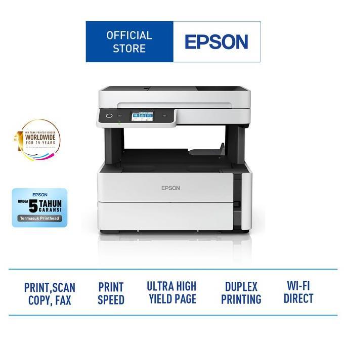 Printer Epson M3170 Inkjet Monochrome All In One Ink Tank