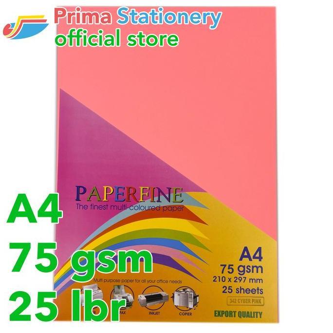 Kertas HVS Warna Paperfine Cyber Pink