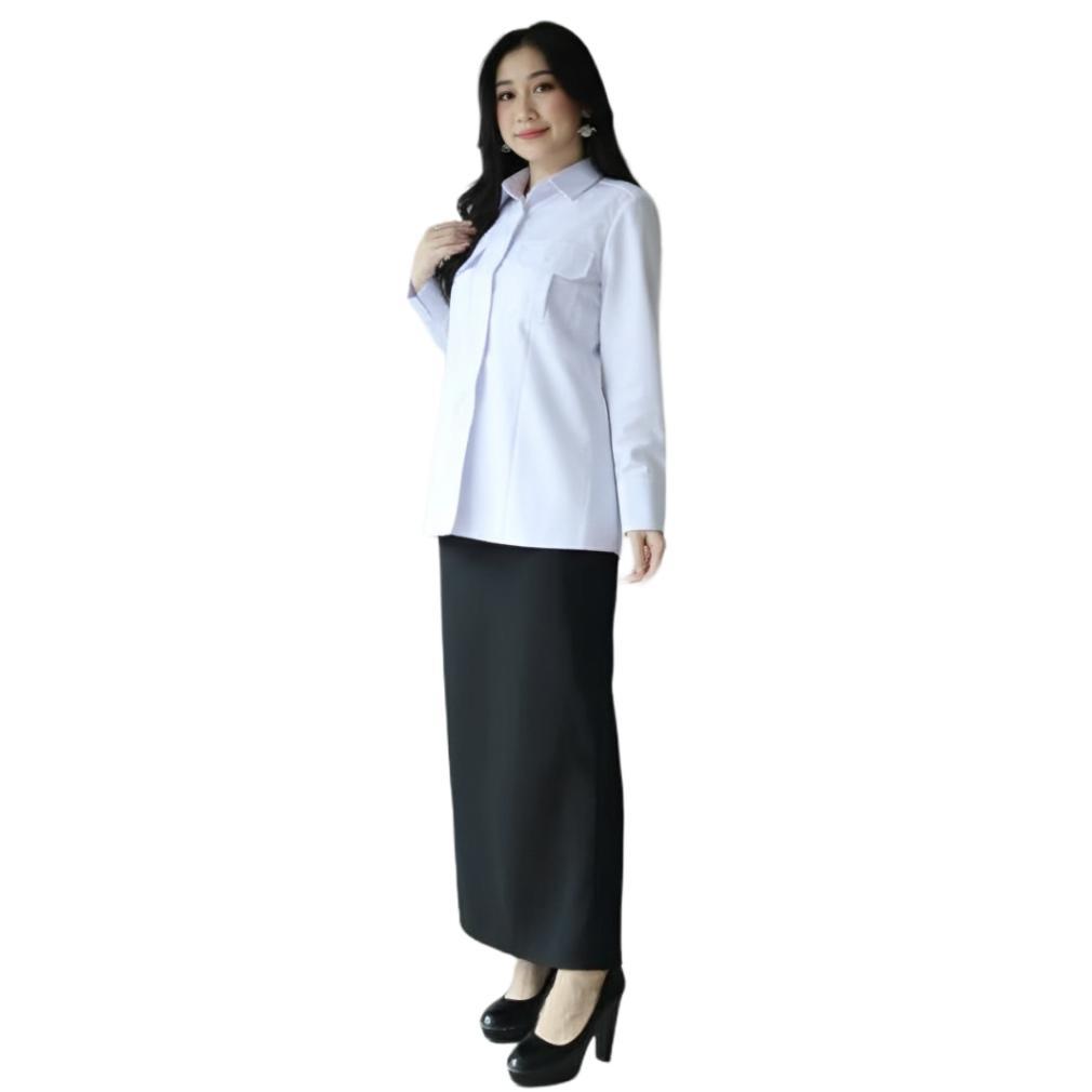 Murah Kokobatik  - Baju Seragam Dinas Pdh Warna Putih Pns Kemenag Pria Dan Wanita