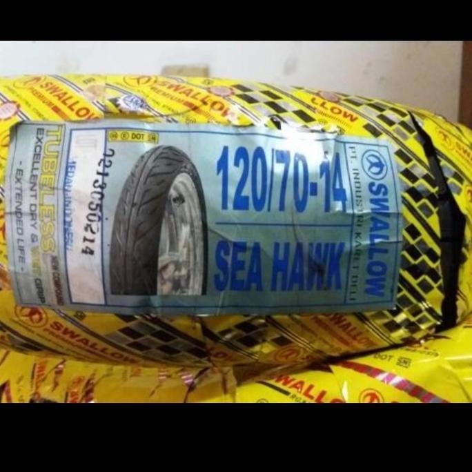 BAN LUAR 120 70 14 DAN 140 70 14 SWALLOW TUBELESS SIAP KIRIM