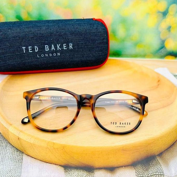 Promo Frame Kacamata Pria Wanita Kotak Elegan Asetat Ted Baker Frames Grade Original