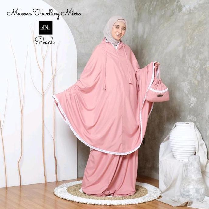 mukena traveling tas mini-mukena dewasa