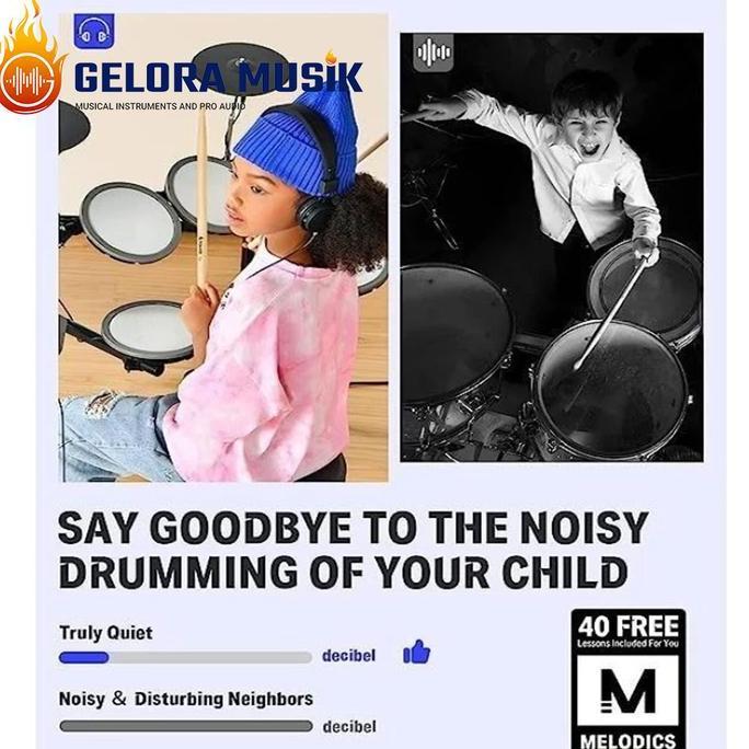 Promo Drum Elektrik  Donner Ded-70