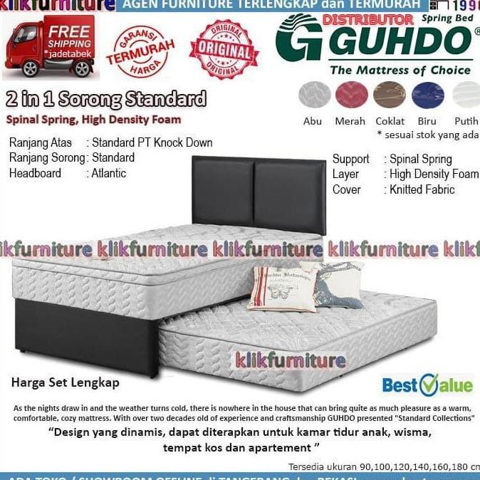 Springbed Guhdo 2in1 Standard Sorong Bawah 120x200cm