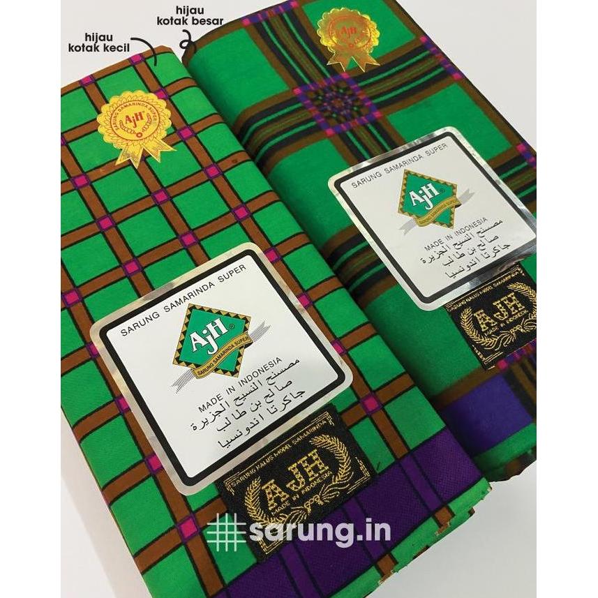 Sarung Katun Premium Lebaran Ibadah Ramadhan AJH Samarinda Pria Sejak 1920
