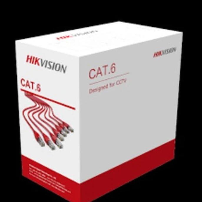 Sale Kabel Lan Cat 6 Hikvision 305 Meter / Kabel Lan Utp Cat 6 Hikvision