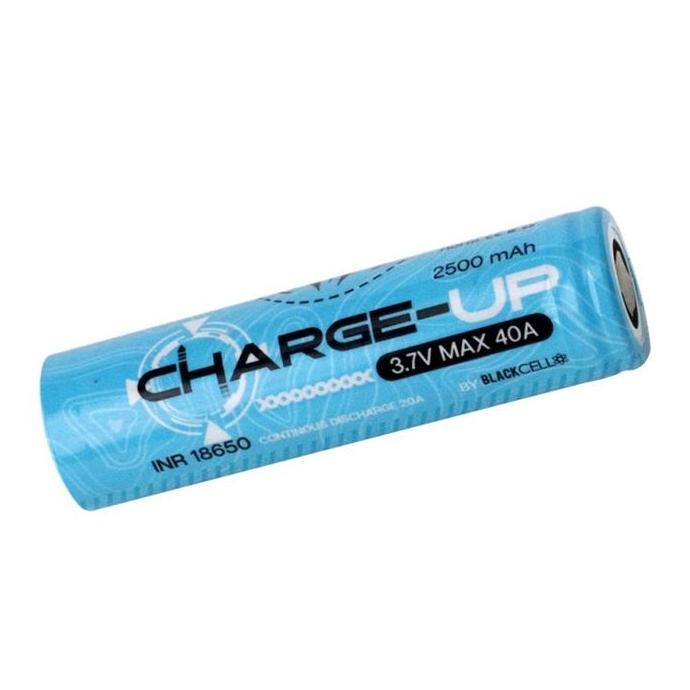 CHARGE UP 18650 BATTERY 2500MAH 40A 100% AUTHENTIC BY BLACKCELL ORIGINAL AUTHENTIC