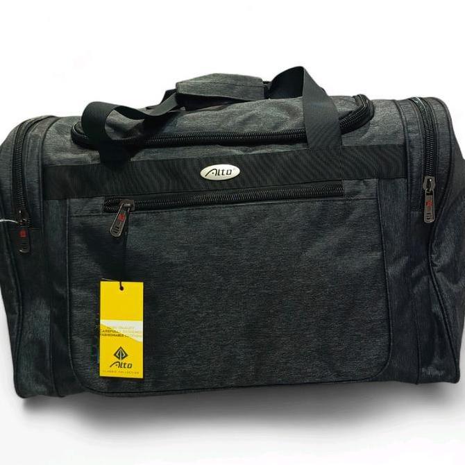 Sale Tas Pakaian Besar / Tas Lipat & Besar Alto / Tas Pakaian Motif Kotak 2 Tingkat / Tas Jinjing / 