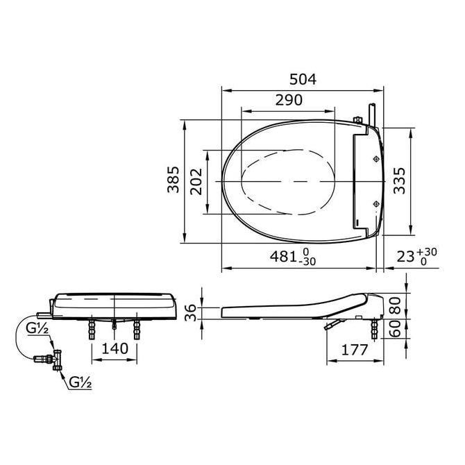 Sale Toto Ecowasher / Tutup Closet Toto Ecowasher Cw824
