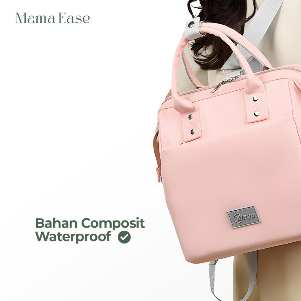 NEW MAMA EASE XINYUS DIAPER BAG MOMMY BAG TAS PERLENGKAPAN BAYI MULTIFUNGSI TAS POPOK BAYI TAS BAYI 