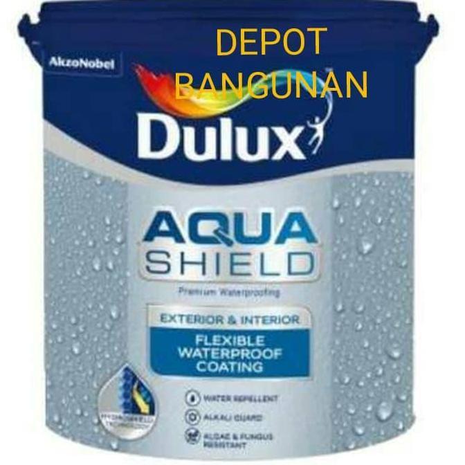 CAT TEMBOK DULUX AQUASHIELD WATEROOFING EXTERIOR READY MIX 20 KG