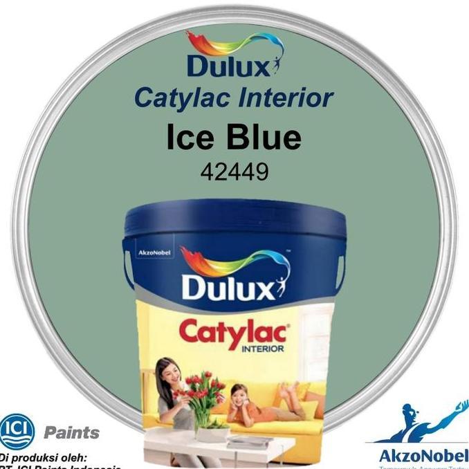 CAT DULUX CATYLAC INTERIOR 25 KG - ICE BLUE 42449