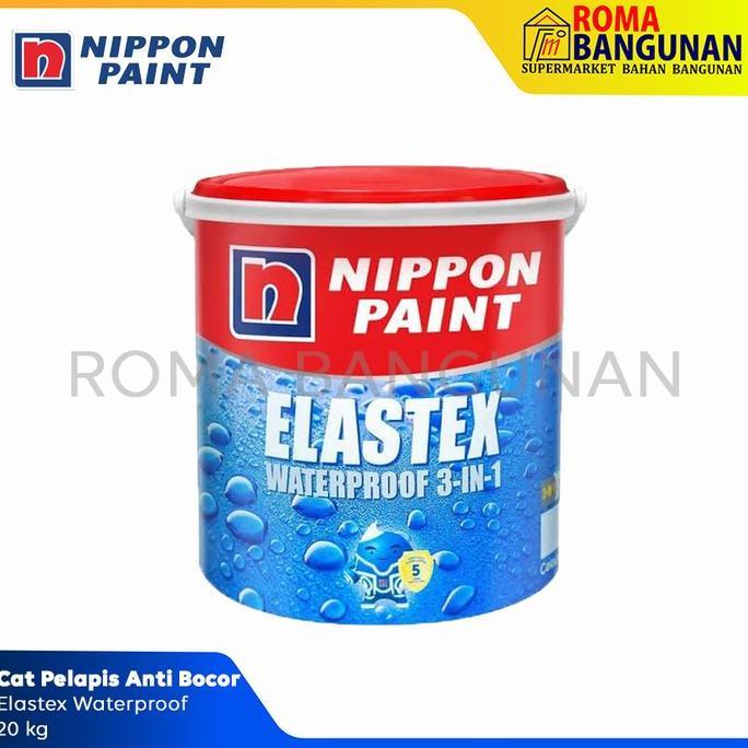 CAT TEMBOK / CAT PELAPIS ANTI BOCOR / WATEROOF NIPPON ELASTEX 20 KG