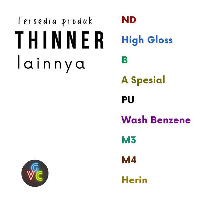 Thinner M3 20 Liter - GVCSupply