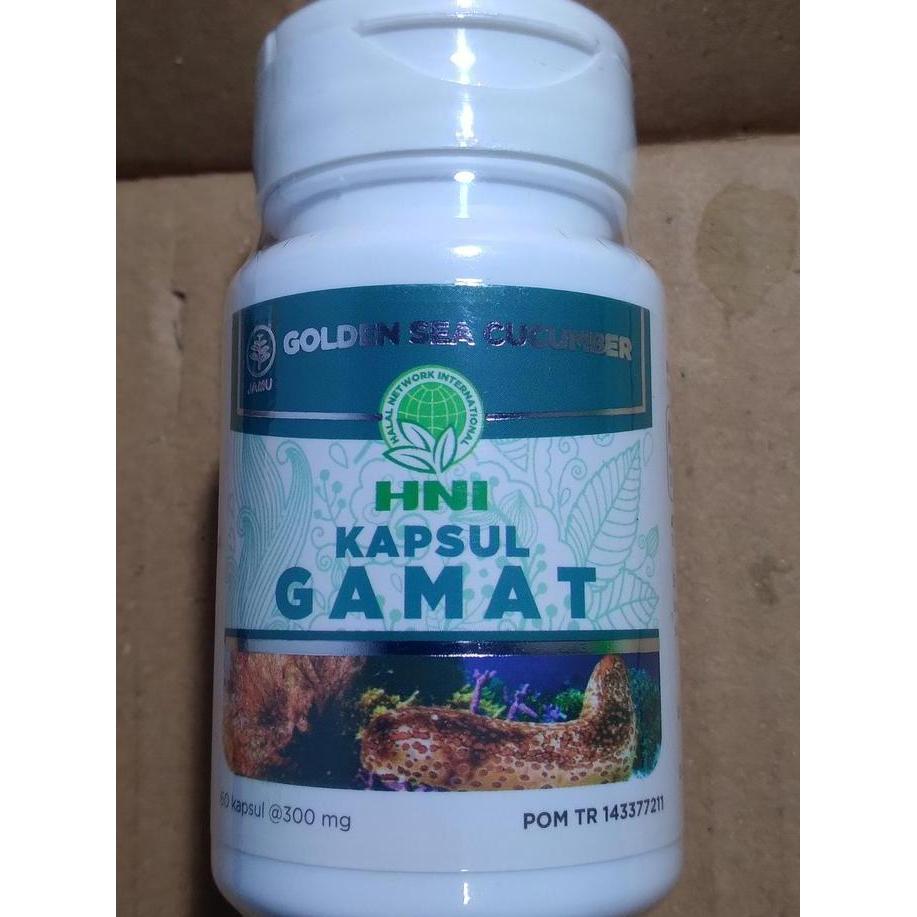 Lansungkirim- Kapsul Gamat Emas Hni Golden Sea Cucumber - Exp : 27