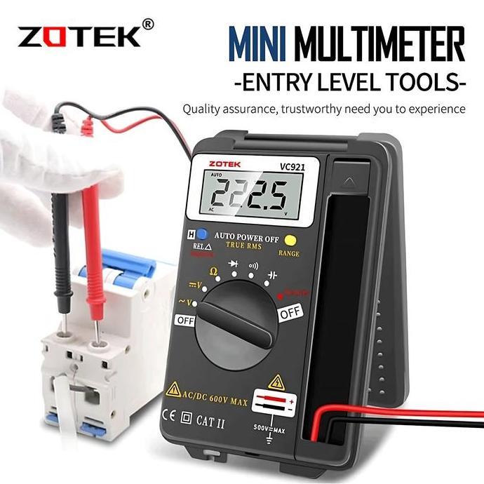 AVOMETER DIGITAL ZOTEK VC921 / MULTITESTER DIGITAL VC921 ORIGINAL