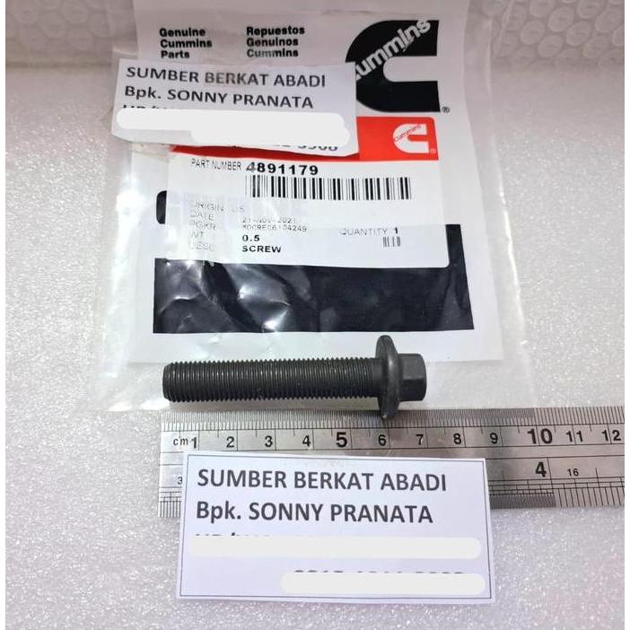 Cummins 4891179 Connecting Rod Bolt 6732313320 - 4Bt 6Bt Pc200-8 6732-31-3320 Diskon