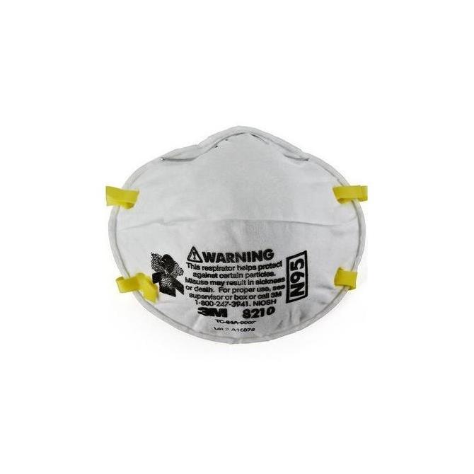Masker N95 3M 8210 Disposable mask N95 Masker Isi 20 Pcs