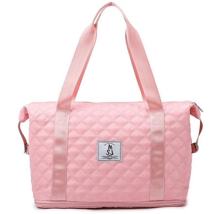 TERLARIS KOREA STYLE TAS TRAVEL UKURAN JUMBO SAS517 ( BISA KECIL BISA BESAR ) - TAS MUDIK - TAS PAKA