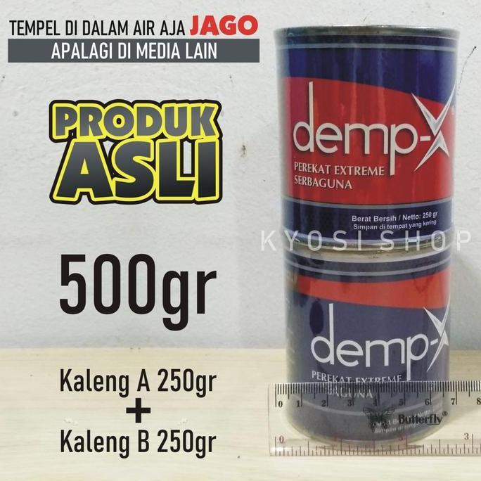 PLUS KAPE Lem Perekat Extreme Serbaguna Demp-X DEMPX Demp X 500